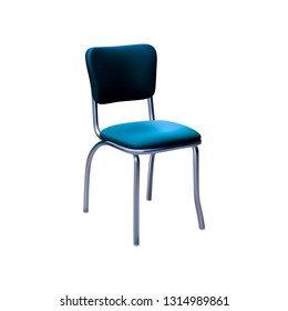 Chair isolated on white background. Vector illustration.