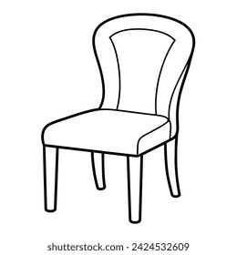 chair isolated on white background