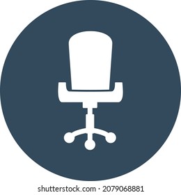 Chair Isolated Vector icon which can easily modify or edit

