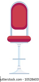 Chair isolated vector illustration