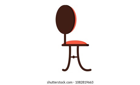 Chair isolated vector illustration