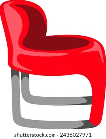 Chair Letter Alphabet Vector ELement