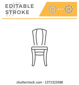 Chair line icon