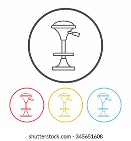 chair line icon