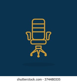 chair line icon