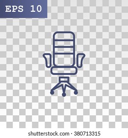 chair line icon