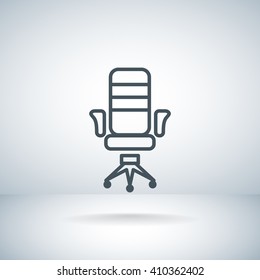chair line icon