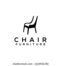 Chair Logo Design Vector Template