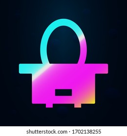 Chair Nolan Ikone. Einfache dünne Linie, Vektorillustration der Möbelsymbole für i und ux, Website oder mobile Anwendungen