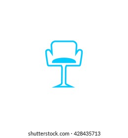 chair on a high leg