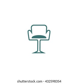 chair on a high leg