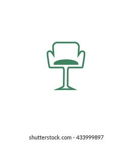 chair on a high leg