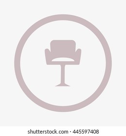 chair on a high leg