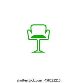 chair on a high leg