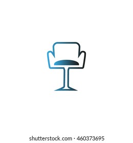 chair on a high leg