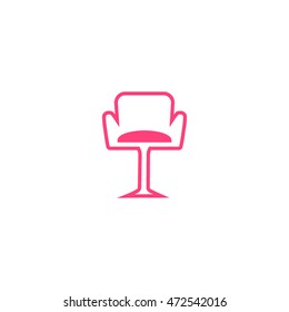 chair on a high leg