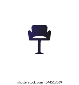 chair on a high leg