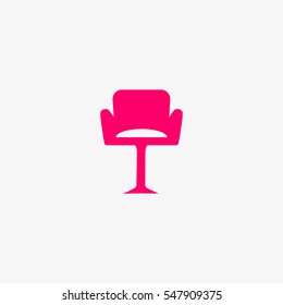 chair on a high leg