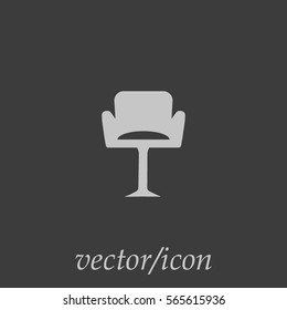 chair on a high leg