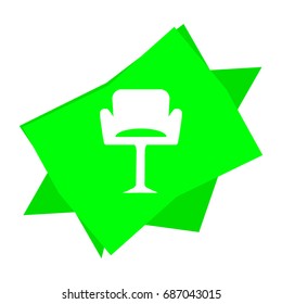 chair on a high leg