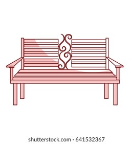 chair park isolated icon