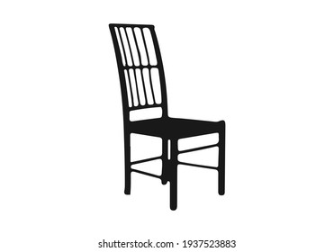 Chair or Seat Icon - Vector, Sign and Symbol for Design, Presentation, Website or Apps Elements.