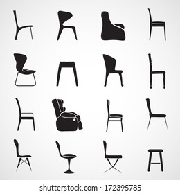 Chair Silhouette Vector