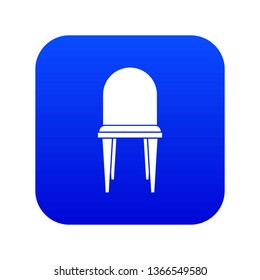 Chair in simple style isolated on white background vector illustration