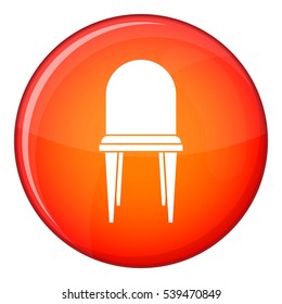 Chair in simple style isolated on white background vector illustration