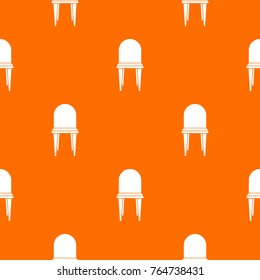 Chair in simple style isolated on white background vector illustration