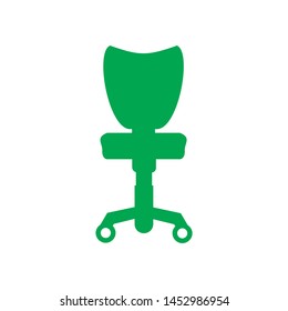 Chair, Sofa Isolated Flat Web Mobile Icon / Vector / Sign / Symbol / Button