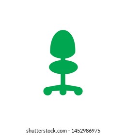 Chair, Sofa Isolated Flat Web Mobile Icon / Vector / Sign / Symbol / Button