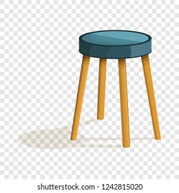 Chair stool icon. Cartoon of chair stool vector icon for web design  