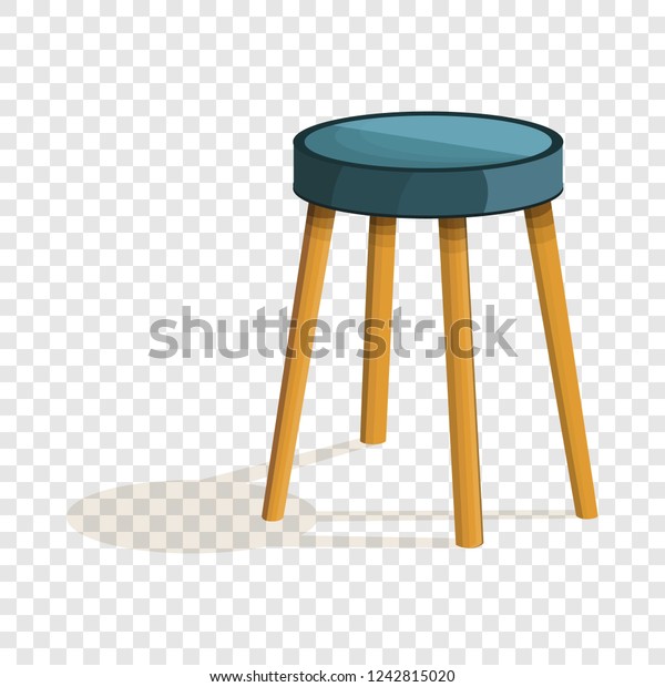 Chair stool icon. Cartoon of chair stool vector icon for web design