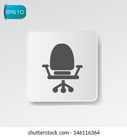 Chair symbol,vector