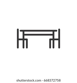 Chair and Table icon