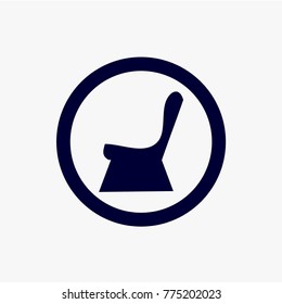 chair or table icon vector illustration