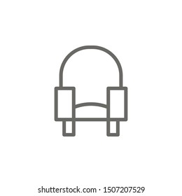 Chair, theater icon. Element of theater icon. Thin line icon