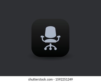 Chair - Vector App Icon