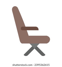 Chair Vector Flat Icon For Personal And Commercial Use.
