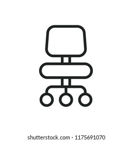 chair vector icon