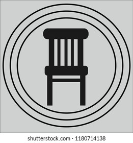 chair vector icon