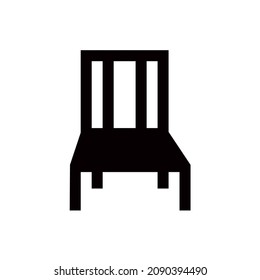 chair vector icon, furniture, seat symbol. Modern,simple flat vector illustration for web site or mobile app