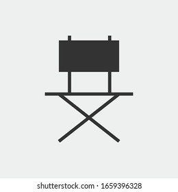 Chair  vector icon illustration sign