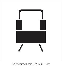 chair vector icon line template