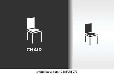 Chair Vector, Icon Or Logo Sign Isolated Symbol Illustration