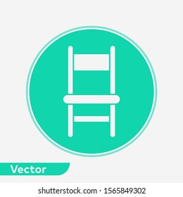 Chair vector icon sign symbol