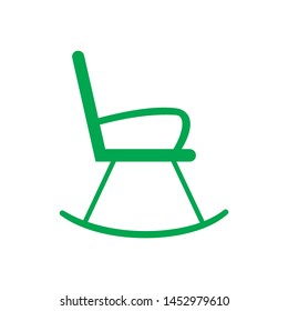 chair vector icon in trendy flat style