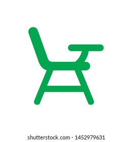 chair vector icon in trendy flat style