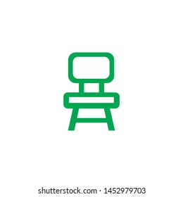 chair vector icon in trendy flat style